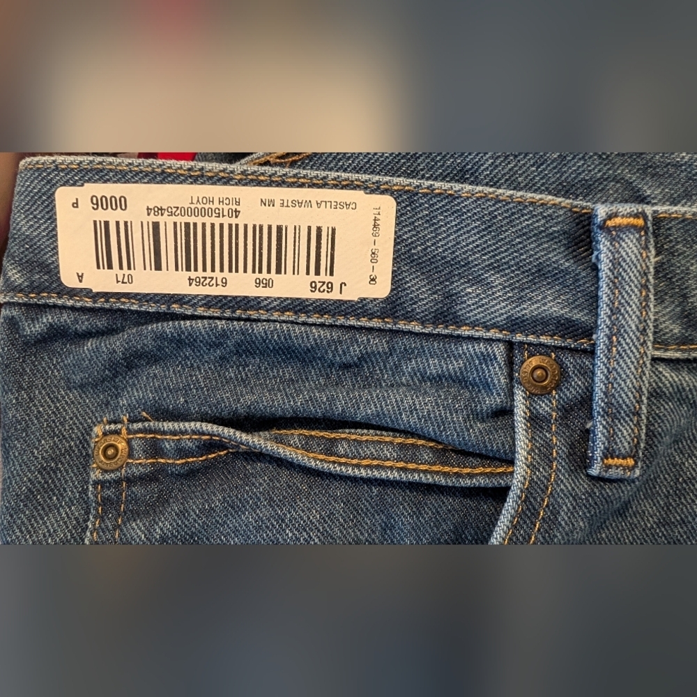 NWT Wrangler Rugged Wear Mens Big & Tall Relaxed Fit Size 56x30 Blue Jeans NEW! - Picture 11 of 16